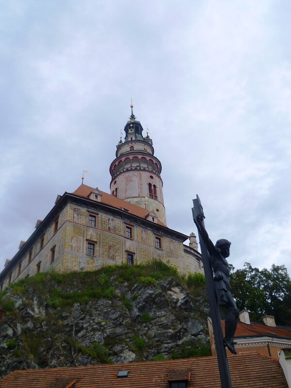 Чехия, Чески-Крумлов – башня (Czech Republic, Cesky Krumlov – Tower)