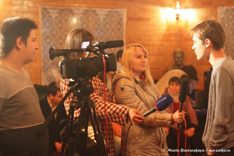 Творческая встреча 'Поэт в России больше, чем поэт', Саратов, Грузинское подворье Национальной деревни, 21 ноября 2013 года