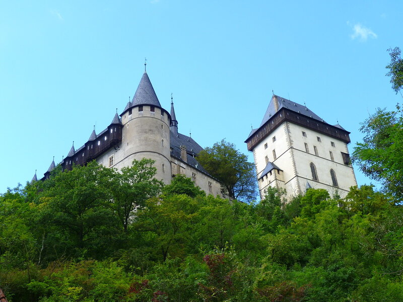 Чехия, замок Карлштейн (Czech Republic, Karlstejn Castle)