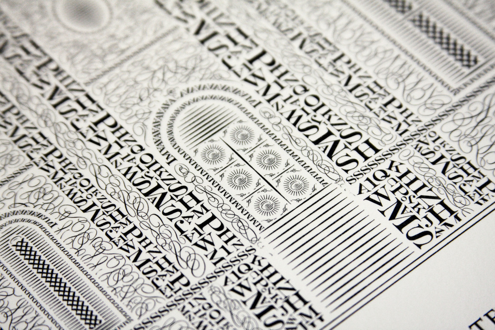 Памятники культуры и истории в типографике. Дизайнер Cameron Moll