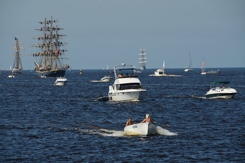 Международная регата парусников и яхт The Tall Ships Races-2013 в Риге