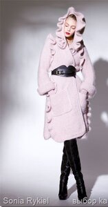 Клубничный Зефир - пальто от Sonia Rykiel