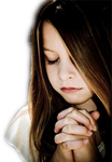 молящиеся девушки