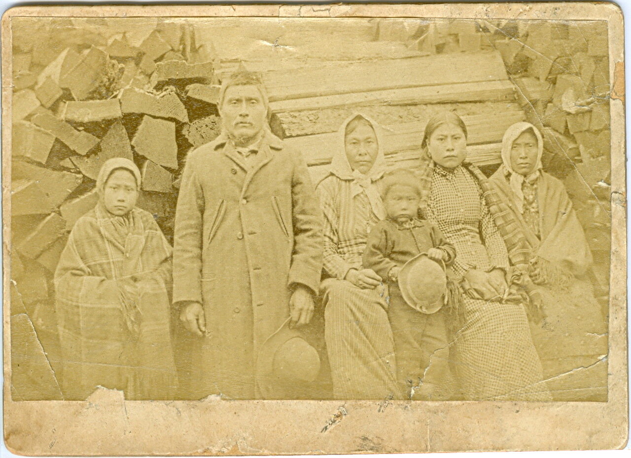 1880. Семья хайда в Лорин Каннери