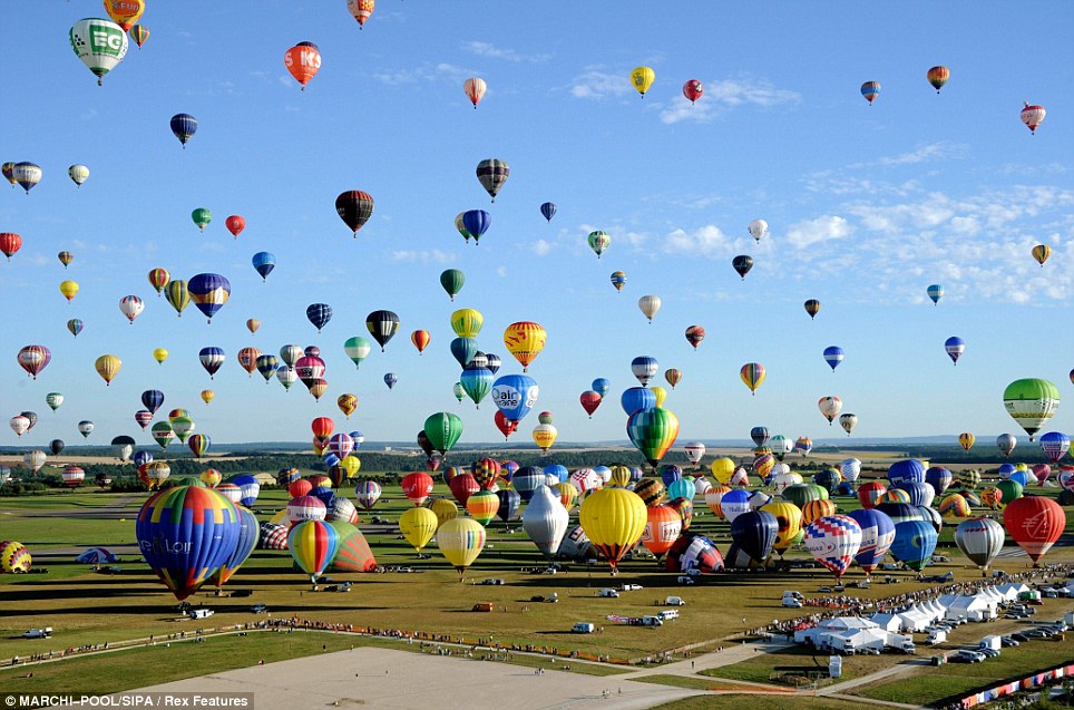 Лотарингский всемирный фестиваль воздушных шаров 2013 год