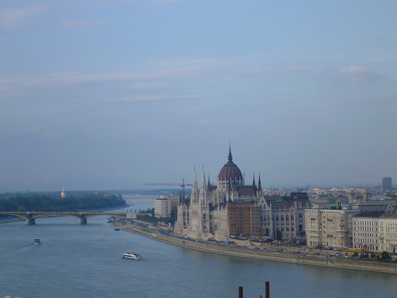 Будапешт, вид от дворца в Буде (Будапешт, вид из дворца в Буде)