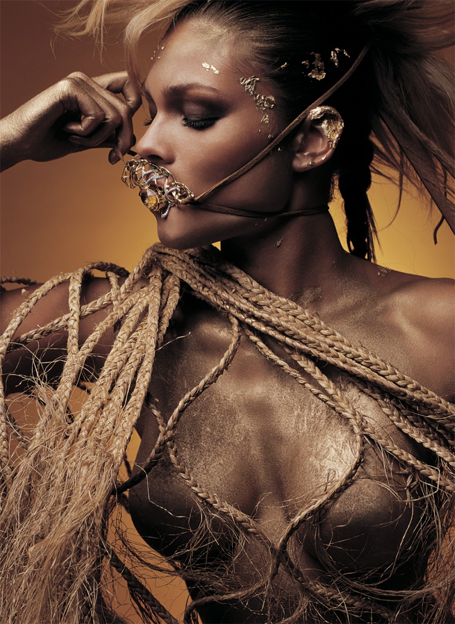 model - Jewelry campaing Warrior by Valerio Trabanco