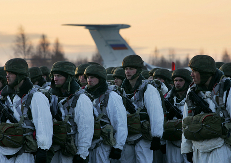 Русские десантники в первый раз высадятся в Египте для общих учений