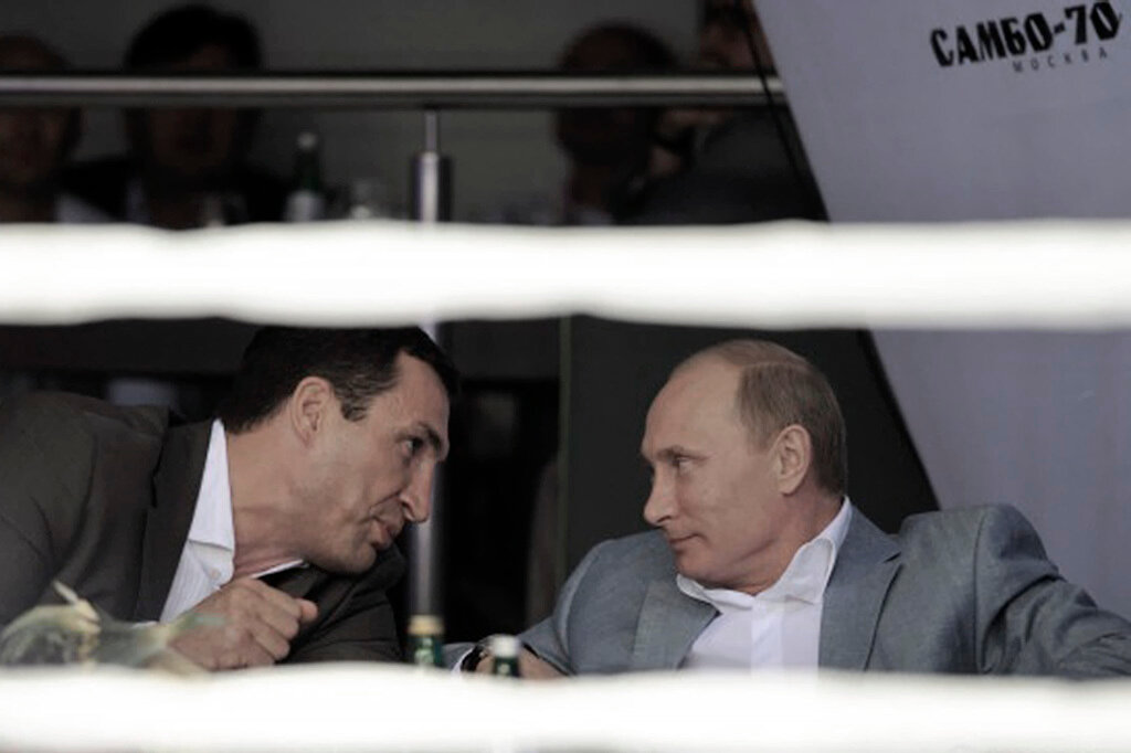 Путин и Кличко... 
