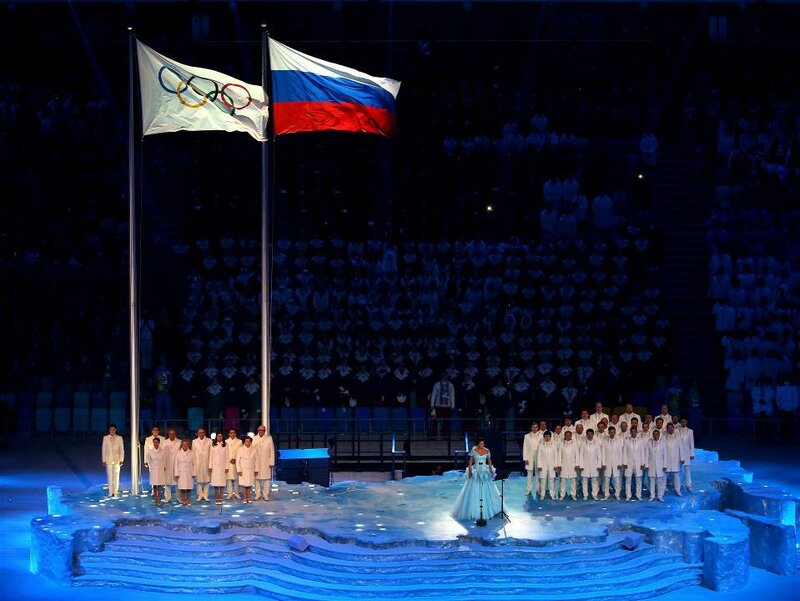 Церемония открытия Олимпийских игр в Сочи 
