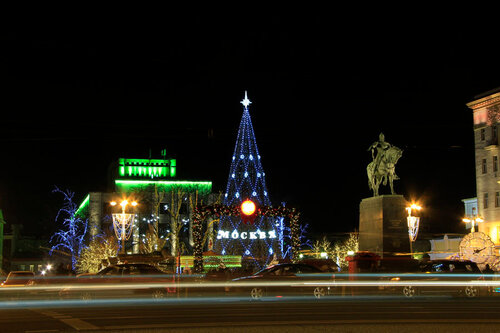 Москва предновогодняя ночью - фото 21