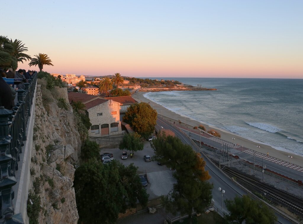 Таррагона на закате. Средиземноморский балкон.