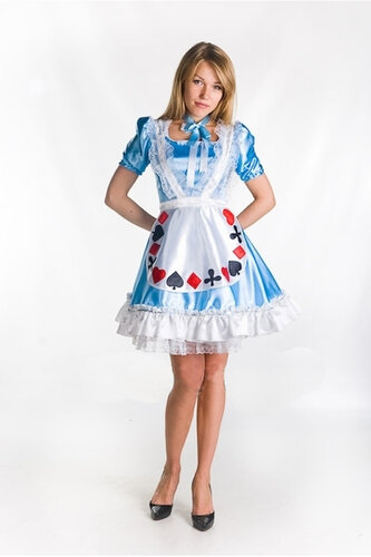 Женский карнавальный костюм Алиса в Стране Чудес