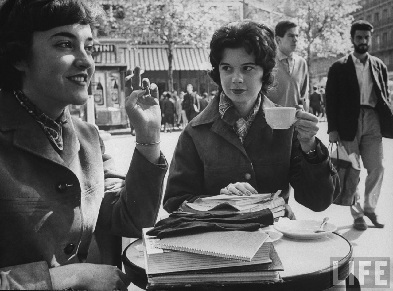 Парижские студенты в 1961 году