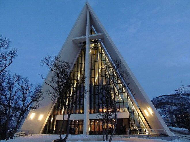 Арктический собор (Arctic Cathedral) в Норвегии