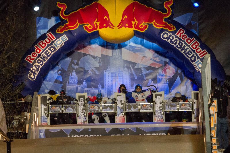 Red Bull Crashed Ice, Москва 2014