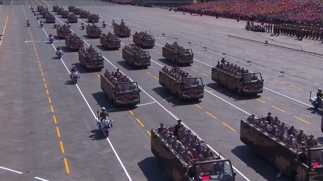 Большой китайский парад 3 сентября: разбор церемониала 
