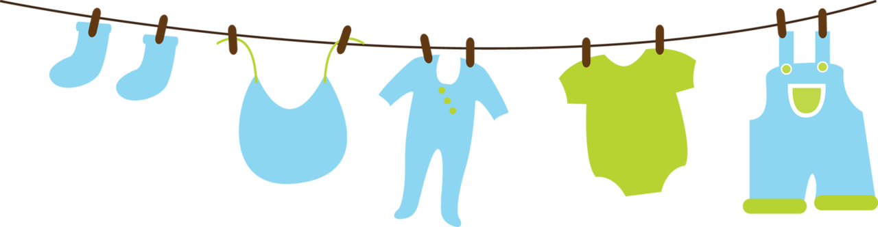 Одежда на веревке