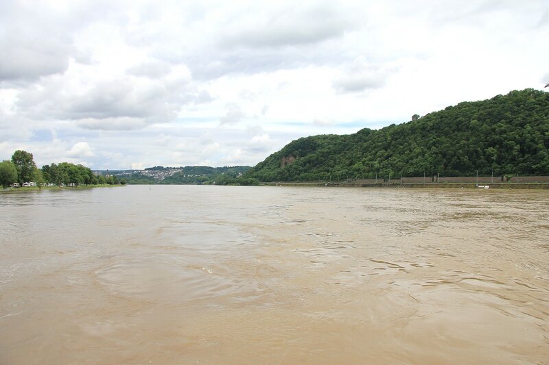 Речушка Эльцбах, речка Лан, река Мозель и "просто" Рейн из Кобленца, 9 дней июнь 2016