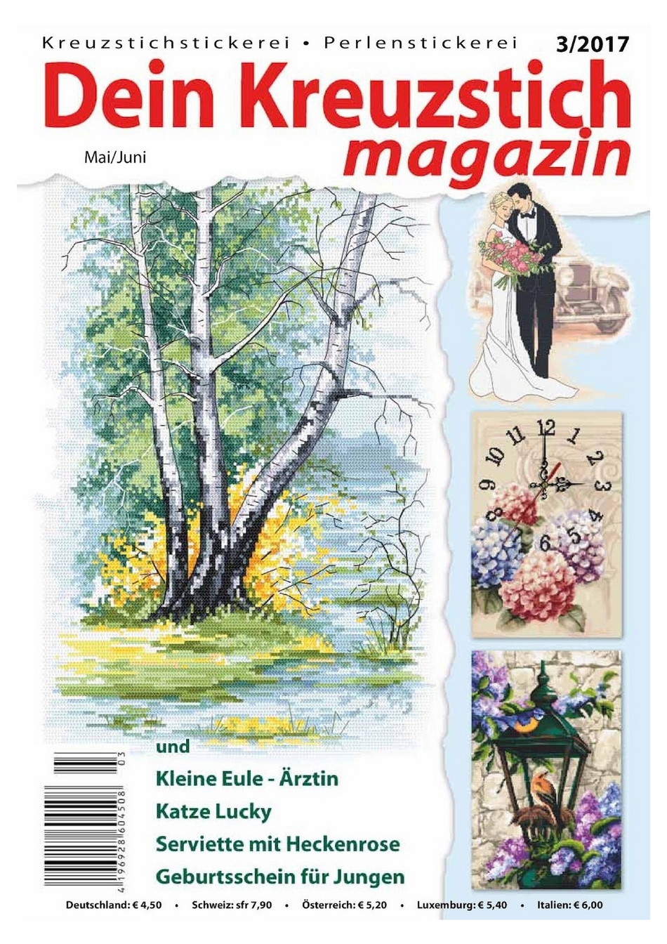 Dein Kreuzstich magazin 3 2017 / Germany