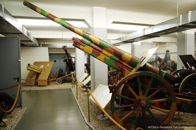 Артиллерия в Военном музее в Кобленце