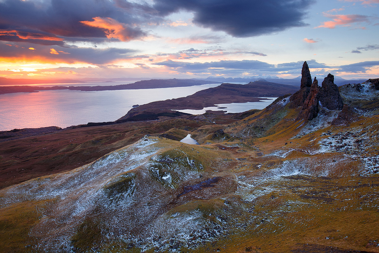 Очарование горных пейзажей в проекте Огни Шотландии / Lumieres D’Écosse by Nicolas Rottiers