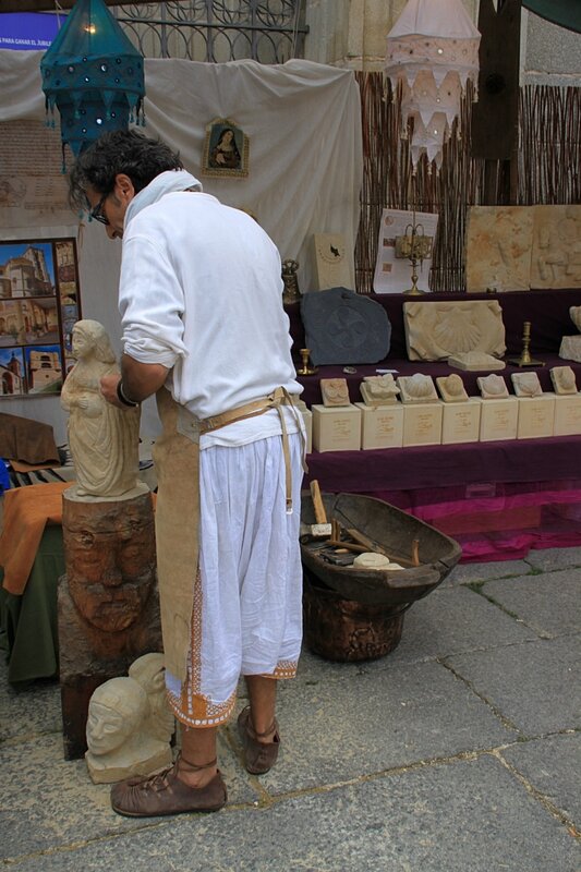 Авила, Испания – средневековая ярмарка (Avila, Spain - medieval fair)