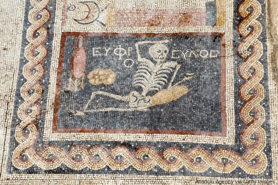 2,400 year-old mosaic found in Turkey"s Hatay says 