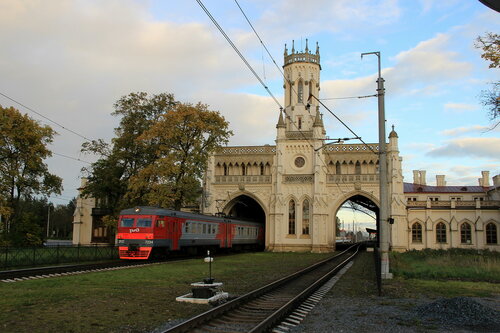 Вокзал в Петергофе