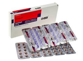 Тиорил-25 таблетки 25 мг, 100 шт.