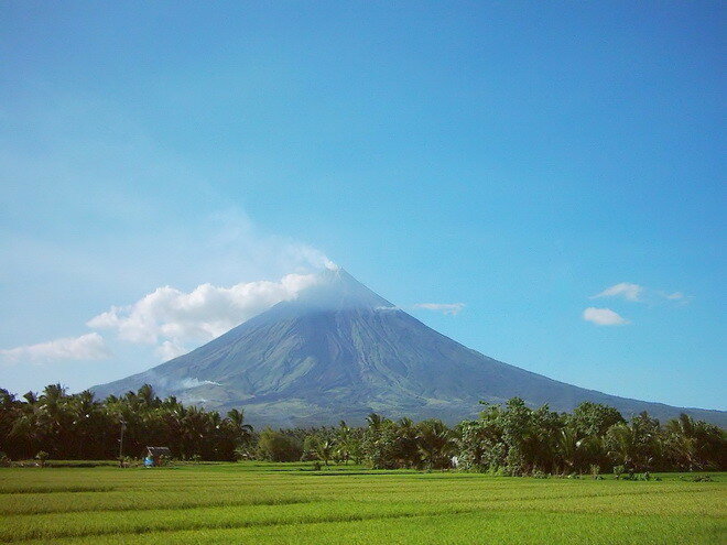Вулкан Майон. Филиппины