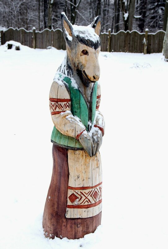 Деревянная скулптура, Беловежская пуща