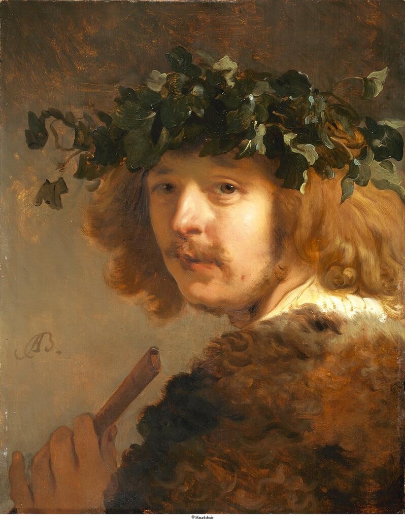 Backer, Jacob Adriaensz - Пастух с флейтой, возможно автопортрет, ок. 1637, 52,2 cm x 40,8 cm, Дерево, масло.jpg