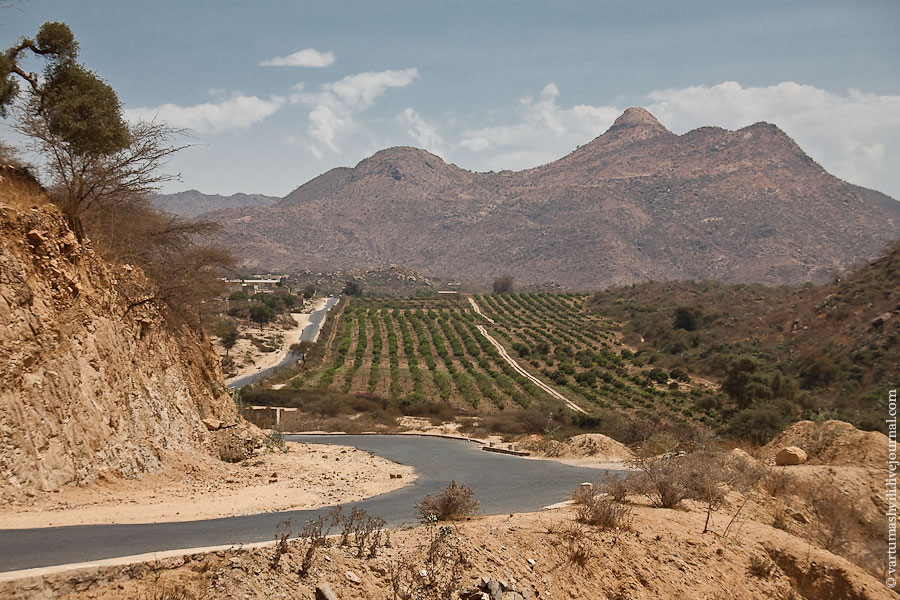 Эритрея. По дороге из Керена в Массаву