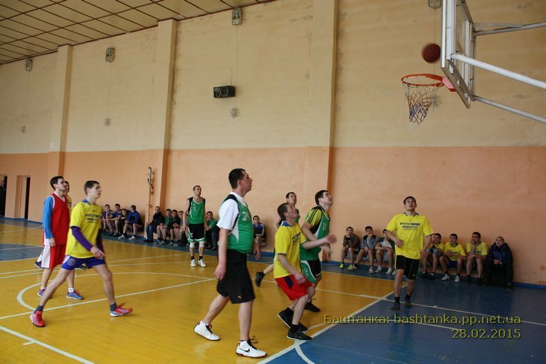 Змагання з баскетболу в рамках сільських спортивних ігор