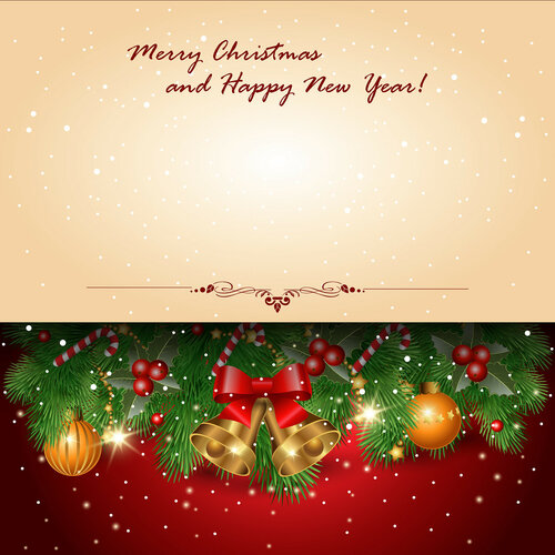 red greetings background