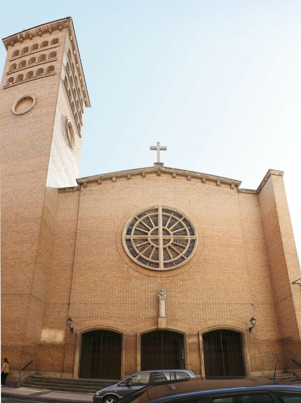 Logrono. Church of our lady Of Valvanera (Parroquia Nuestra Señora de Valvanera) 