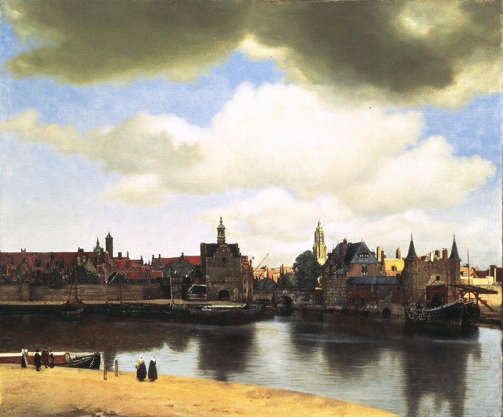 Vermeer, Johannes - Вид на город Делфт, ок. 1660-61, 96,5 cm x 115,7 cm, Холст, масло.jpg