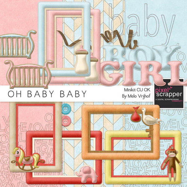 Oh Baby Baby Scrap JPG and PNG 3