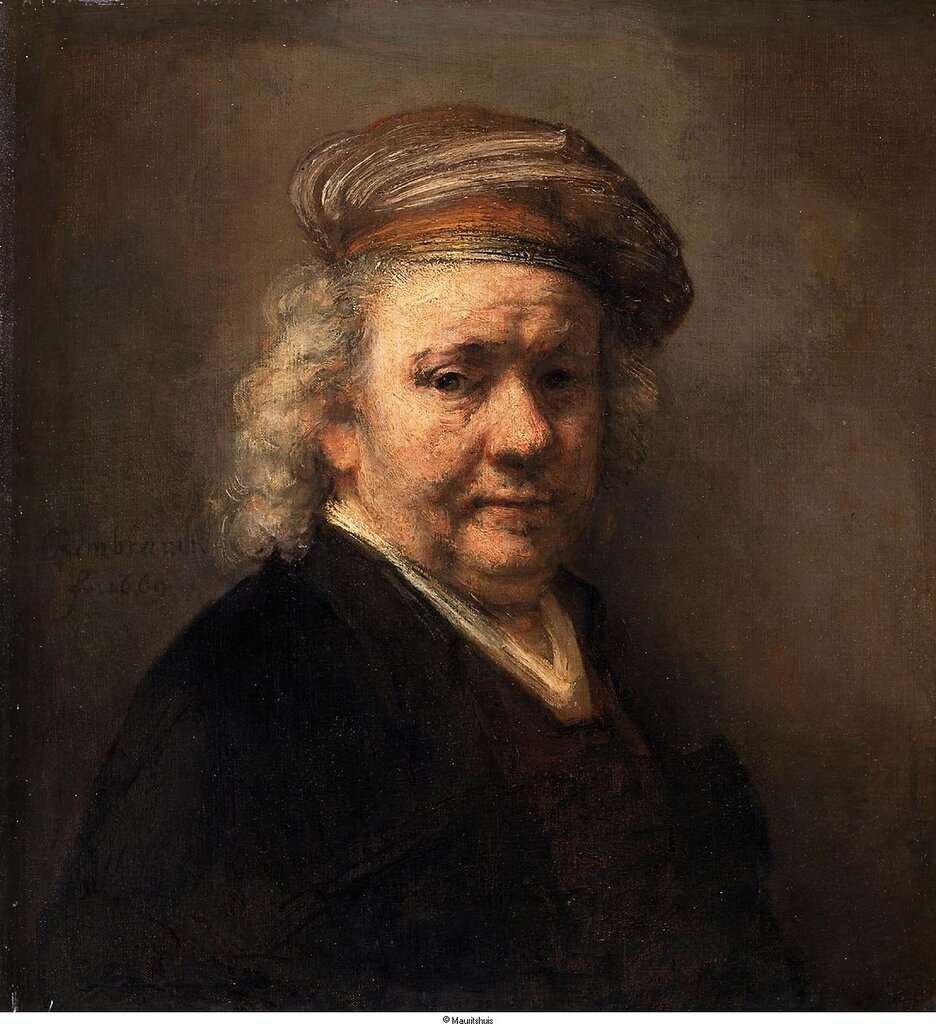 Rembrandt - Автопортрет, 1669, 63,5 cm x 57,8 cm, Холст, масло.jpg