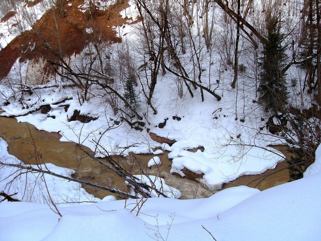 В снегах, реки теченье ... SDC18695.JPG