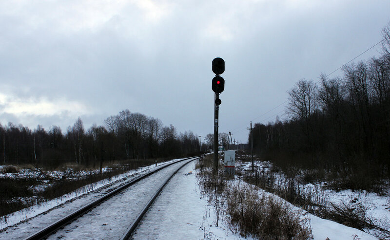 Балтийская железная дорога. Станция Аристово.