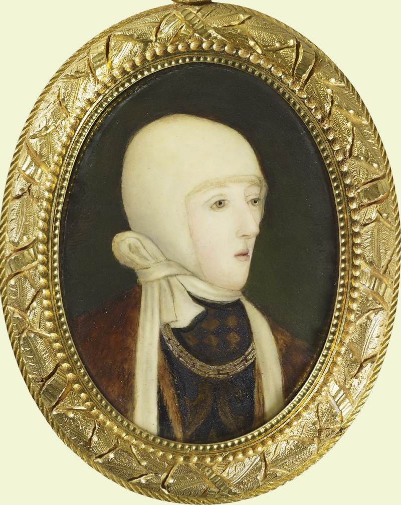 Портрет женщины по имени Мария де Гиз, супруга Джеймса V, король Шотландии (1515-1560)