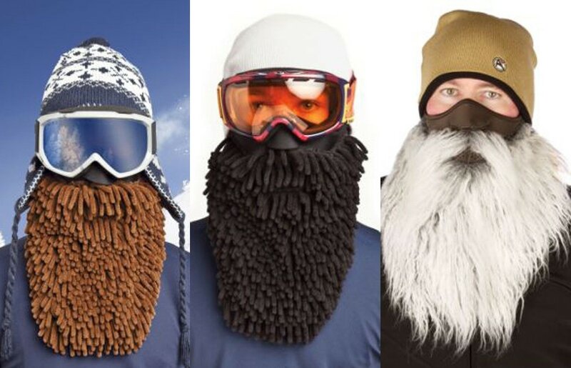 Борода для лыжника - новая теплая маска