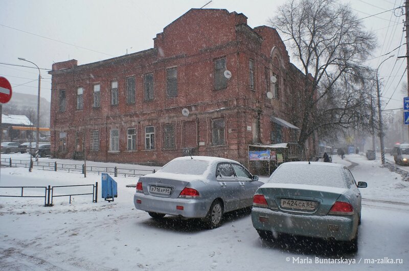 Зима подоспела, Саратов, 25 декабря 2014 года