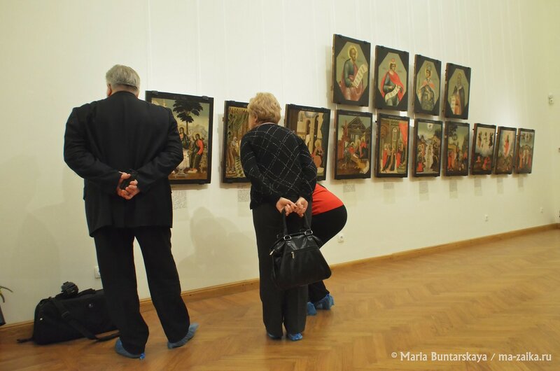 50 икон из Ярославского художественного музея, Саратов, Радищевский музей, 18 декабря 2014 года