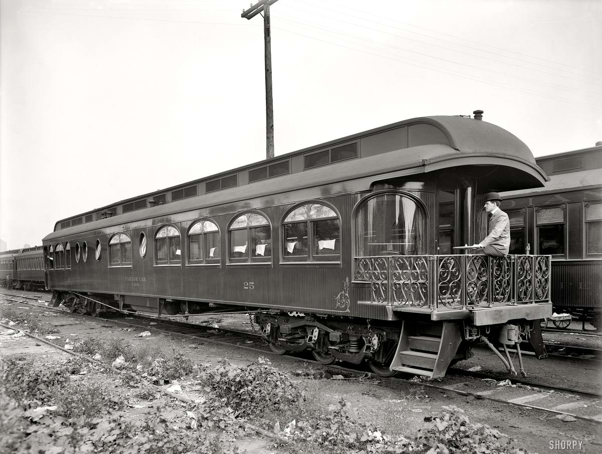 Железные дороги  начала 20-го века на снимках американских фотографов (16)
