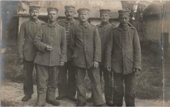 Фотографии немецких солдат времен Первой мировой войны