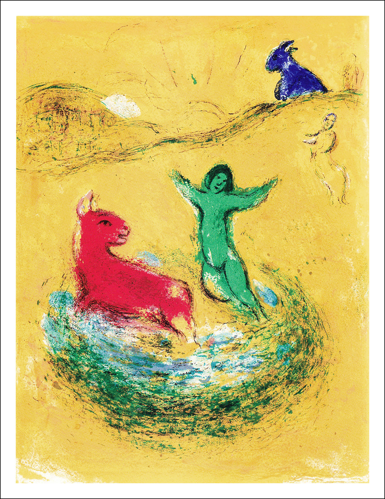 Marc Chagall. Dafni e Cloe