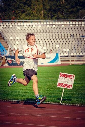 Фото 116. Школьные городские соревнования по бегу: 60, 1000, 500 метров. Муниципальный этап «Президентских состязаний»